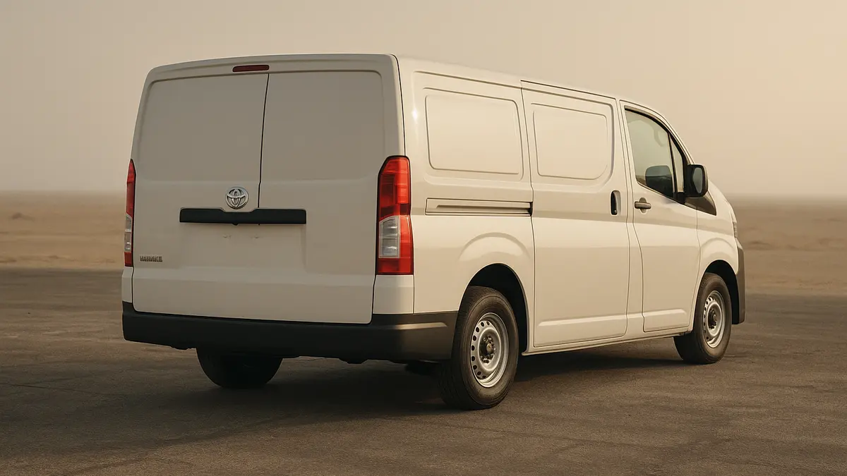 Toyota Hiace Delivery Van — second view